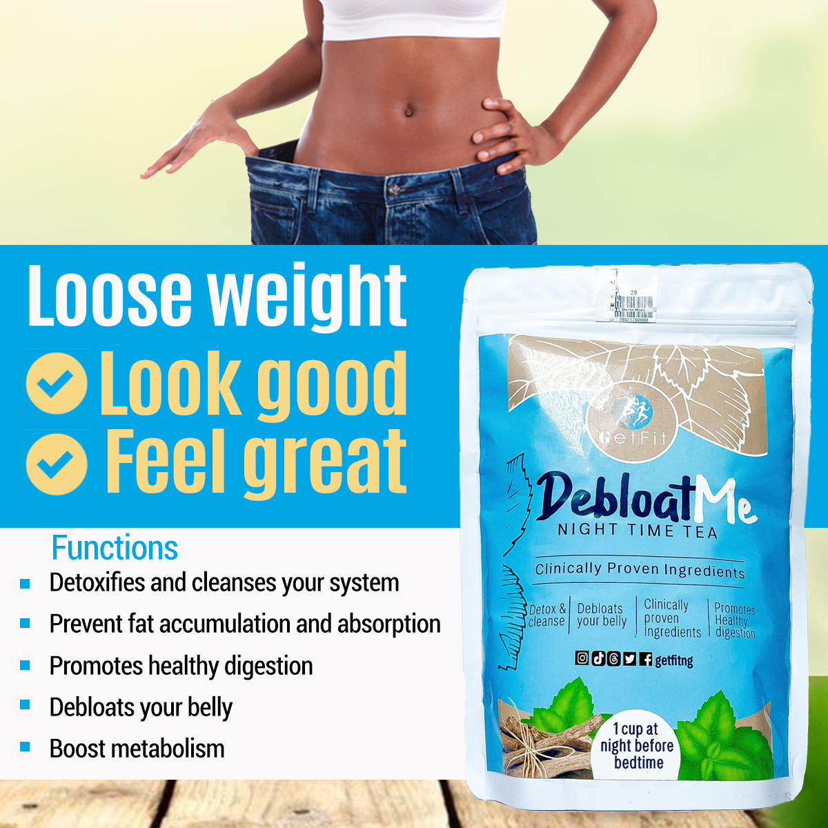 Nighttime Detox & Debloating Tea