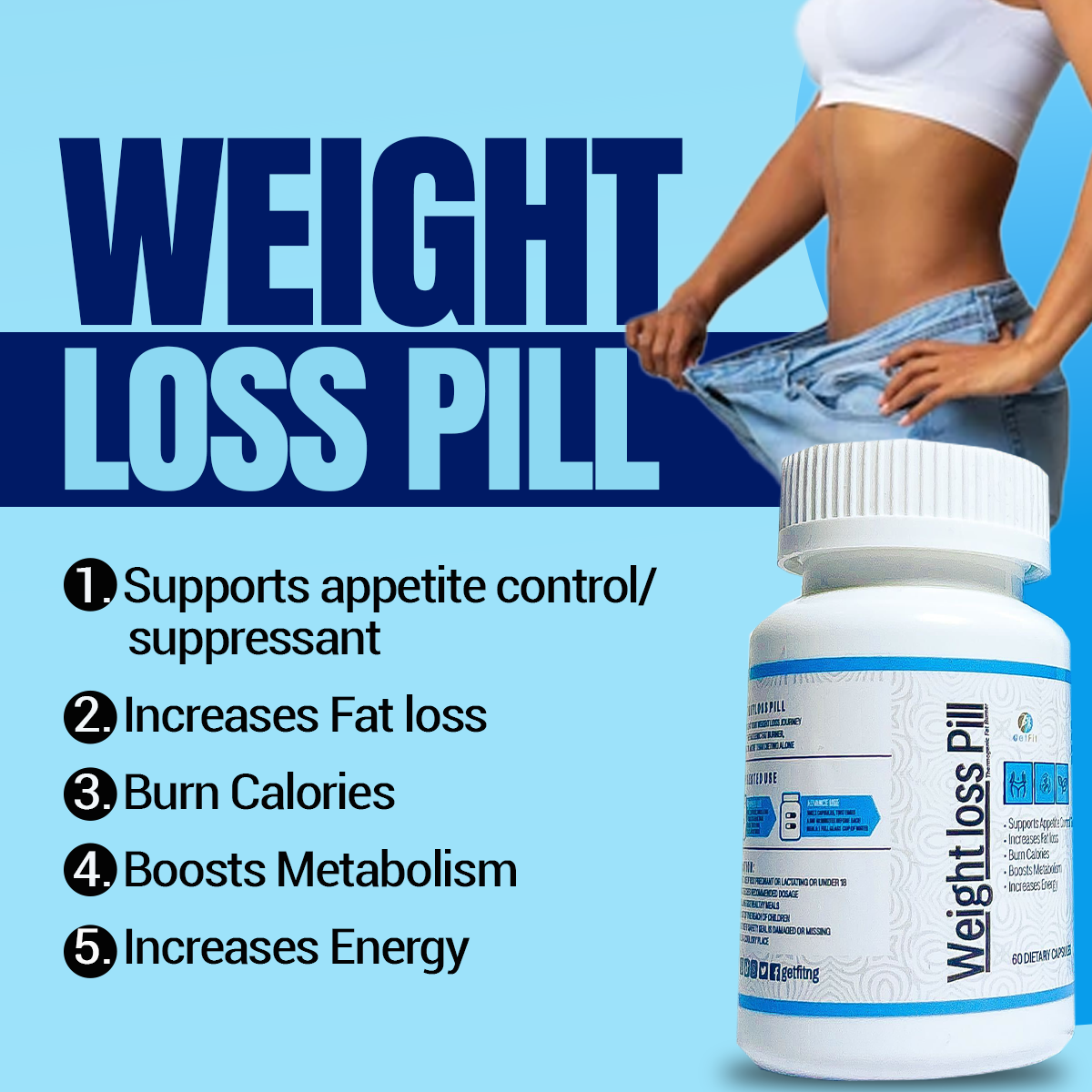 Fat Burner Slimming Capsules