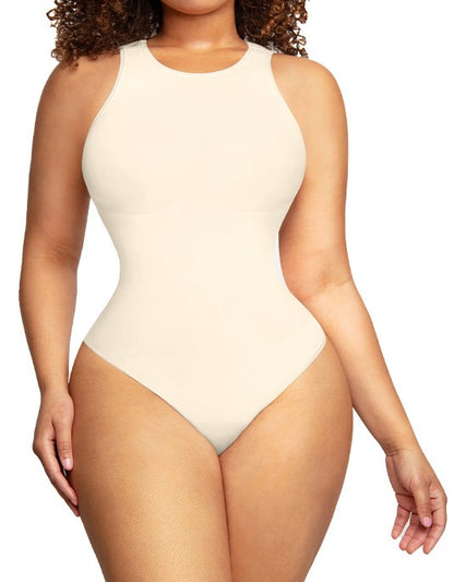 White Tummy Tuck Body Suit