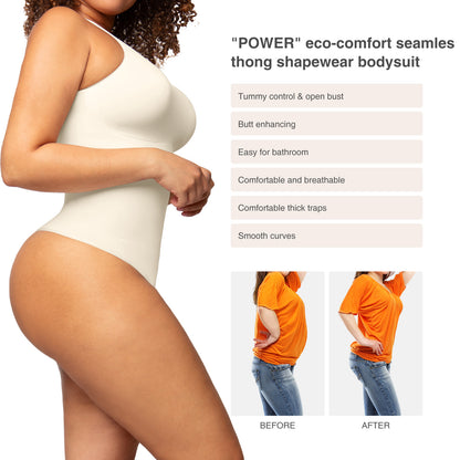 White Tummy Tuck Body Suit