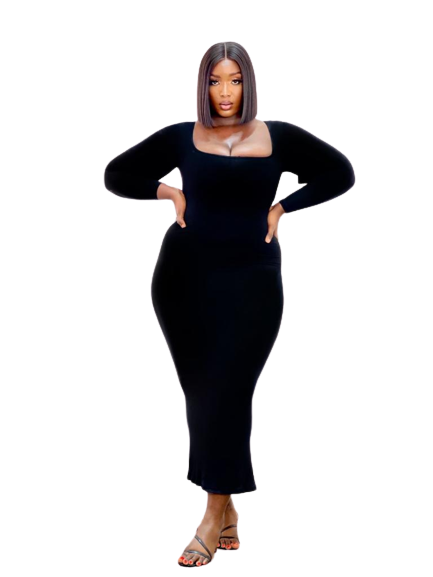 2 in 1 Body Shaper Dress