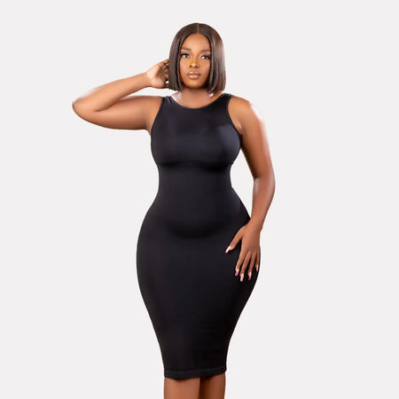 Tummy Tuck Bodycon Dress – GetFitWaist